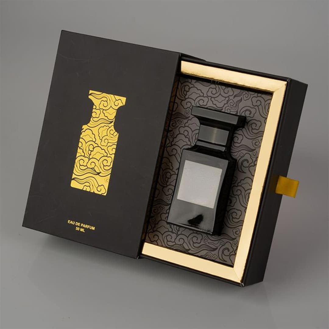 Custom size perfume packaging