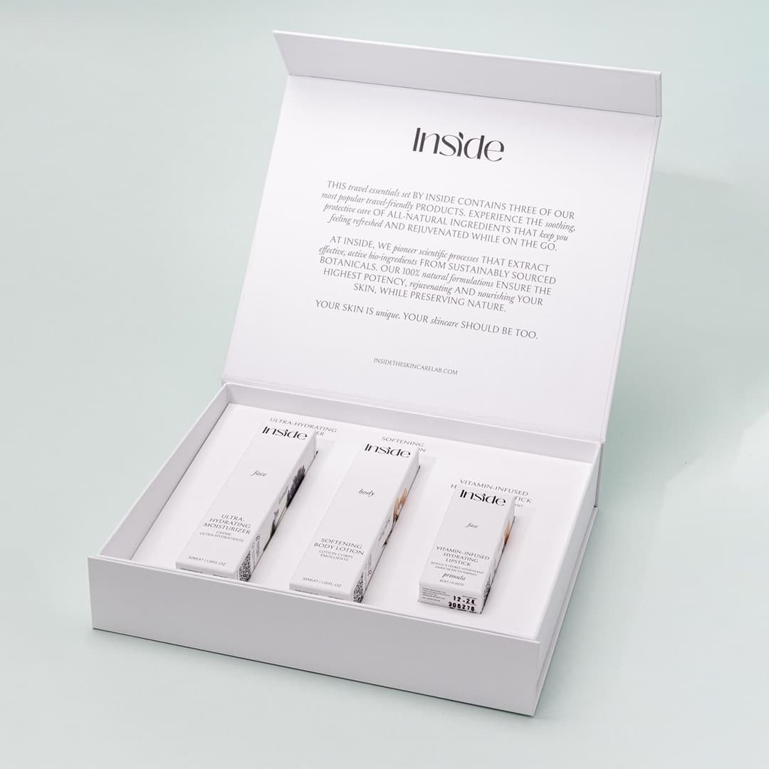 Custom sizes for lotion packaging